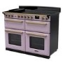 Rangemaster Estel Deluxe 110cm Base Cavity Induction Range Cooker - Heather + Brass