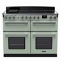 Rangemaster Estel Deluxe 110cm Base Cavity Induction Range Cooker - Mint + Chrome