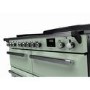 Rangemaster Estel Deluxe 110cm Base Cavity Induction Range Cooker - Mint + Chrome