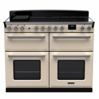 Rangemaster Estel Deluxe 110cm Base Cavity Induction Range Cooker - Pale Cream + Chrome