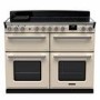 Rangemaster Estel Deluxe 110cm Base Cavity Induction Range Cooker - Pale Cream + Chrome