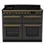 Rangemaster Estel Deluxe 110cm Base Cavity Induction Range Cooker - Slate + Brass