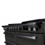 Rangemaster Estel Deluxe 110cm Base Cavity Induction Range Cooker - Slate + Chrome