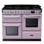 Rangemaster Estel Deluxe 110cm Dual Fuel Range Cooker - Heather + Chrome