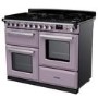 Rangemaster Estel Deluxe 110cm Dual Fuel Range Cooker - Heather + Chrome