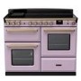 Rangemaster Estel Deluxe 110cm Induction Range Cooker - Heather + Brass