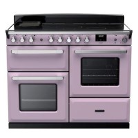 Rangemaster Estel Deluxe 110cm Induction Range Cooker - Heather + Chrome