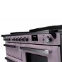 Rangemaster Estel Deluxe 110cm Induction Range Cooker - Heather + Chrome