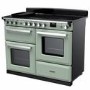 Rangemaster Estel Deluxe 110cm Induction Range Cooker - Mint + Chrome