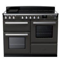 Rangemaster Estel Deluxe 110cm Induction Range Cooker - Slate + Chrome