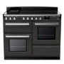 Rangemaster Estel Deluxe 110cm Induction Range Cooker - Slate + Chrome