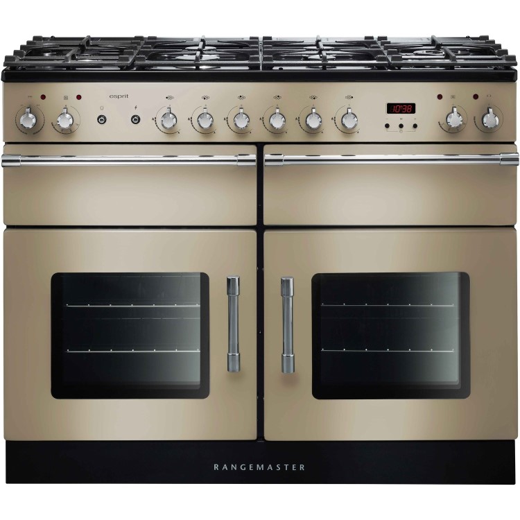 Rangemaster Esprit 110cm Dual Fuel Range Cooker - Cream