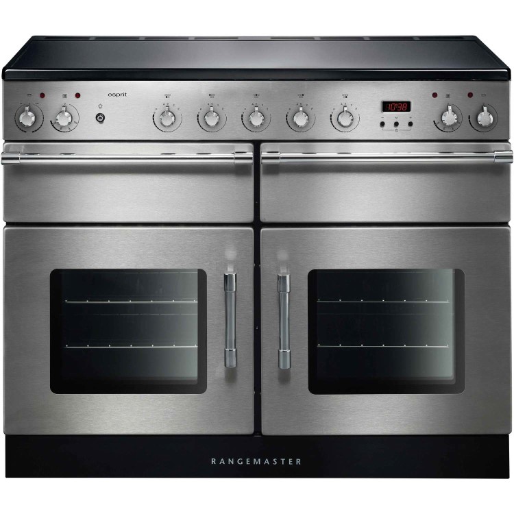 Rangemaster Esprit 110cm Electric Induction Range Cooker - Stainless Steel