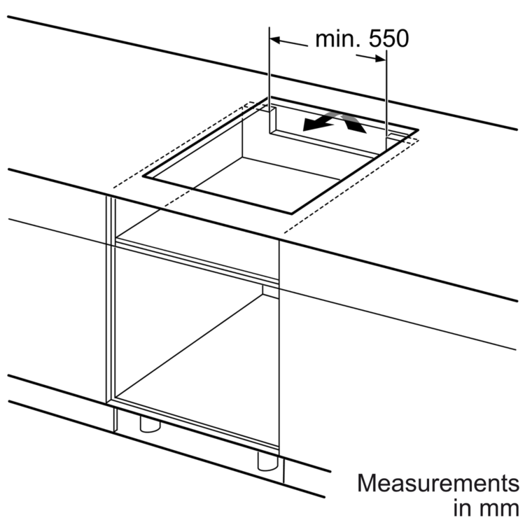 Siemens iQ100 60cm 4 Zone Induction Hob