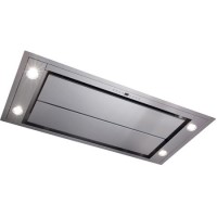 Refurbished CDA EVX101SS 100cm Ceiling Cooker Hood with Remote Stainless Steel