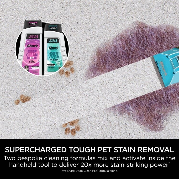 Shark CarpetXpert HairPro Pet Deep Carpet Cleaner with Built-In StainStriker