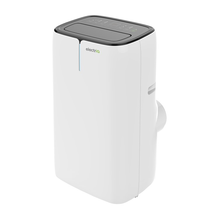 Refurbished EcoSilent 14000 BTU Smart Portable Air Conditioner with Air Purifier and Heat Pump 