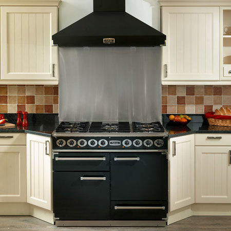 Falcon Deluxe 110cm Dual Fuel Range Cooker - Cherry Red