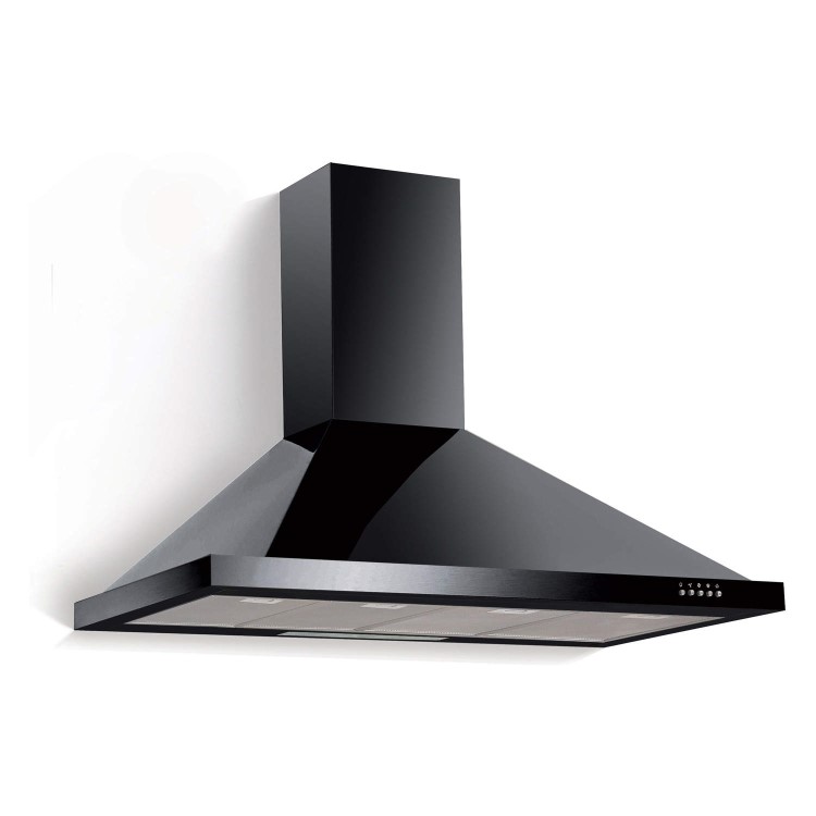 Baumatic F110.2BL 110cm Chimney Cooker Hood Black