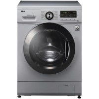 LG F1296TDA5 6 Motion Direct Drive 8kg 1200rpm Silver Freestanding Washing Machine