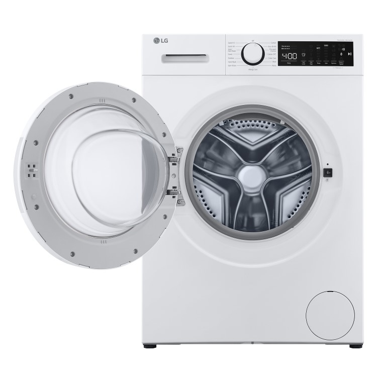 LG Steam 8kg 1200rpm Washing Machine - White