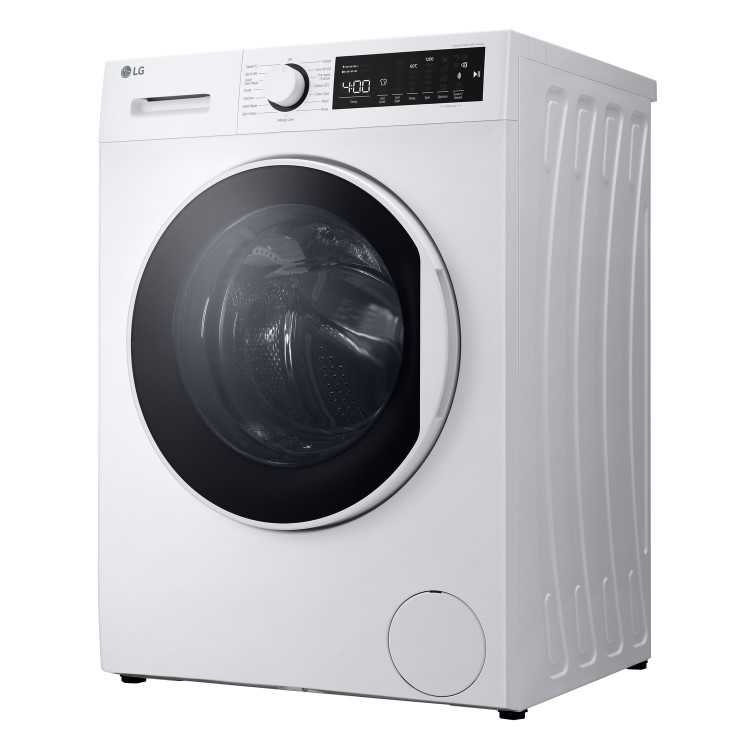 LG Steam 8kg 1200rpm Washing Machine - White