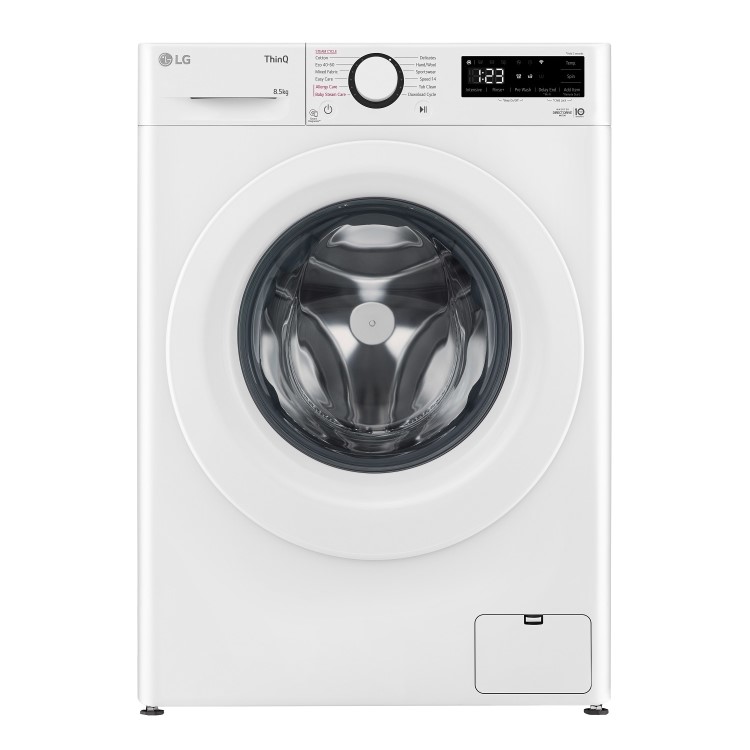 LG 8.5kg 1200rpm Freestanding Washing Machine - White