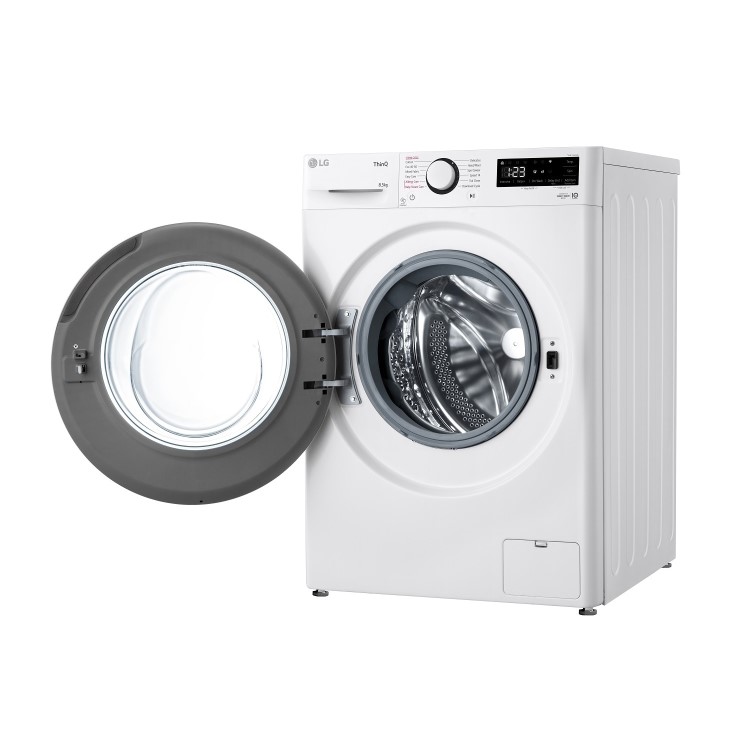 LG 8.5kg 1200rpm Freestanding Washing Machine - White