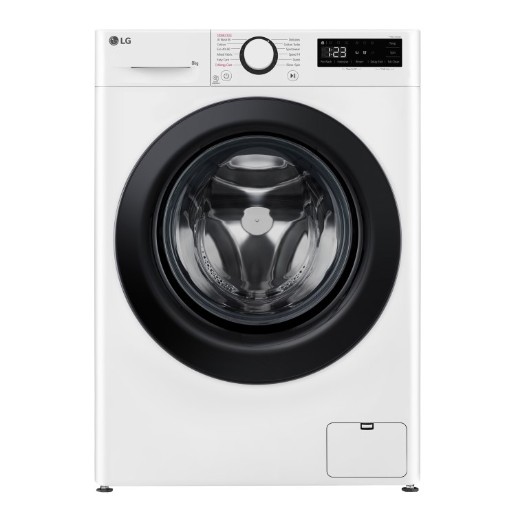 LG TurboWash 8kg 1200rpm Washing Machine - White