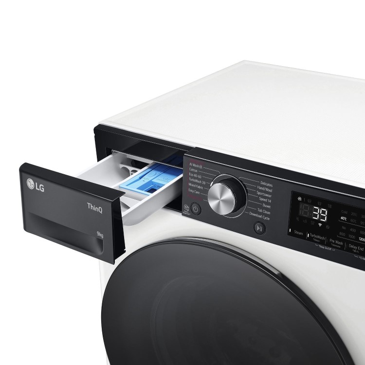 LG TurboWash™  9kg 1200rpm Washing Machine  - White