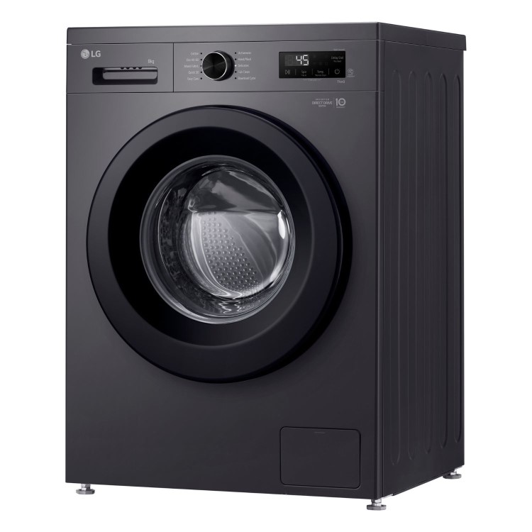 LG 8kg 1400rpm Washing Machine - Slate Grey