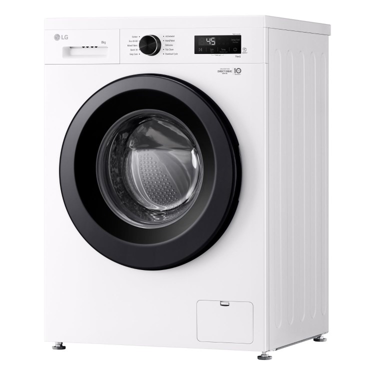 LG 8kg 1400rpm Washing Machine - White