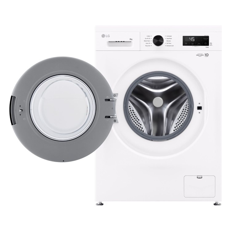 LG 8kg 1400rpm Washing Machine - White