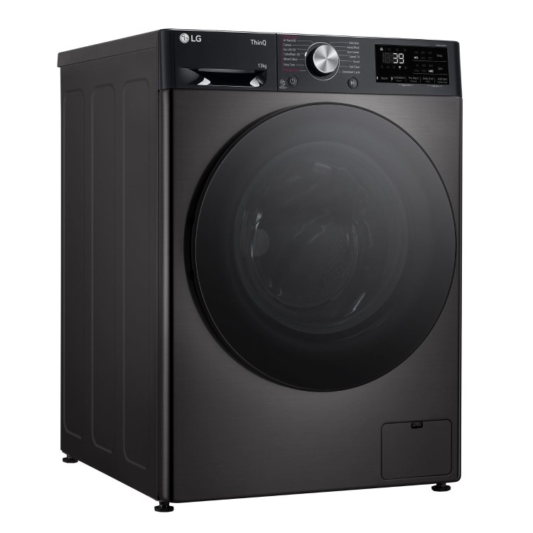 LG TurboWash&#153;360 13kg 1400rpm Washing Machine - Platinum Black