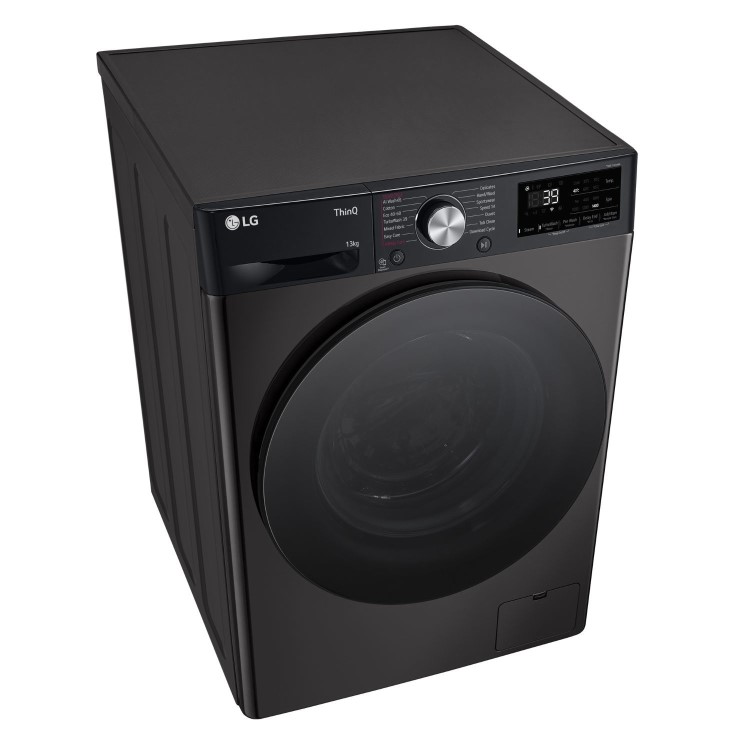 LG TurboWash&#153;360 13kg 1400rpm Washing Machine - Platinum Black