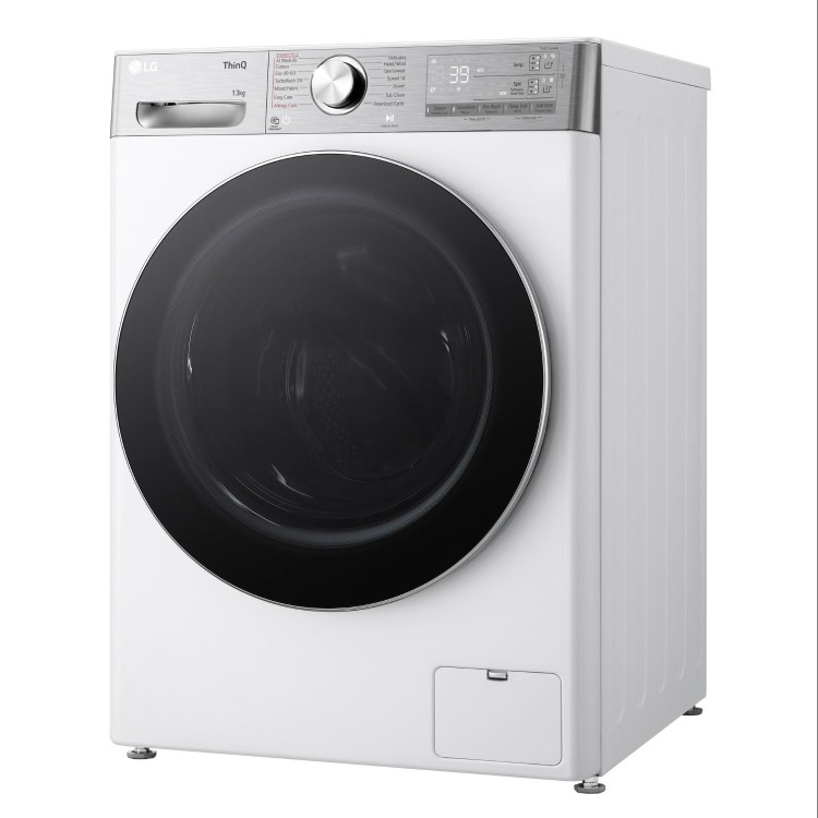 Refurbished LG EZDispense F4Y913WCTA1 Freestanding 13KG 1400 Spin Washing Machine White