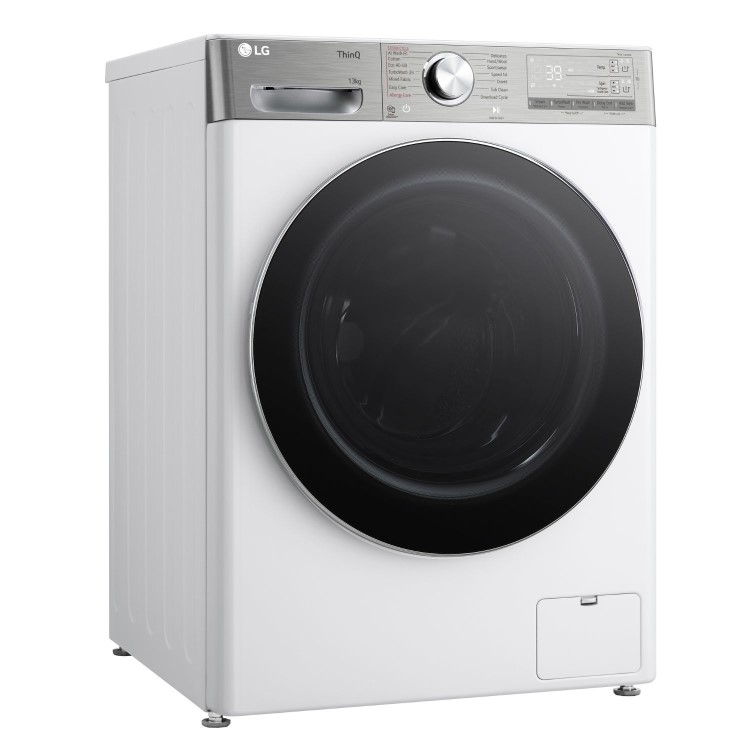 Refurbished LG EZDispense F4Y913WCTA1 Freestanding 13KG 1400 Spin Washing Machine White