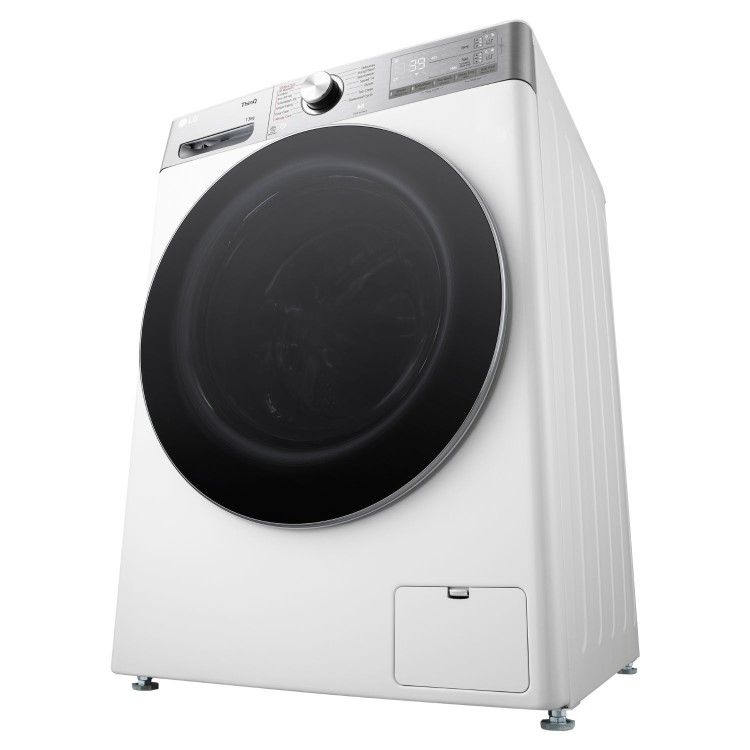 Refurbished LG EZDispense F4Y913WCTA1 Freestanding 13KG 1400 Spin Washing Machine White