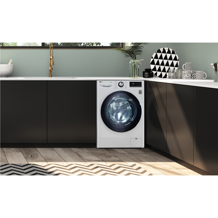 LG 10.5Kg 1400rpm Freestanding Washing Machine - White