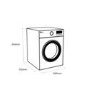 LG 10.5Kg 1400rpm Freestanding Washing Machine - White