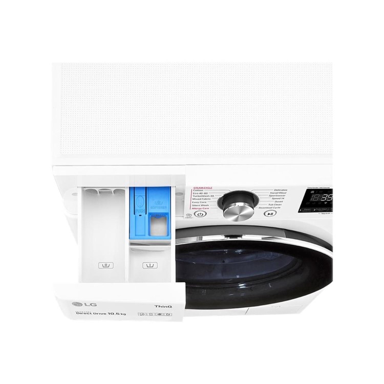 LG 10.5Kg 1400rpm Freestanding Washing Machine - White