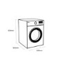 LG LG Turbowash 360 10.5kg 1560rpm Washing Machine - White