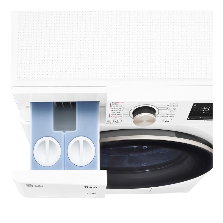 LG LG Turbowash 360 10.5kg 1560rpm Washing Machine - White