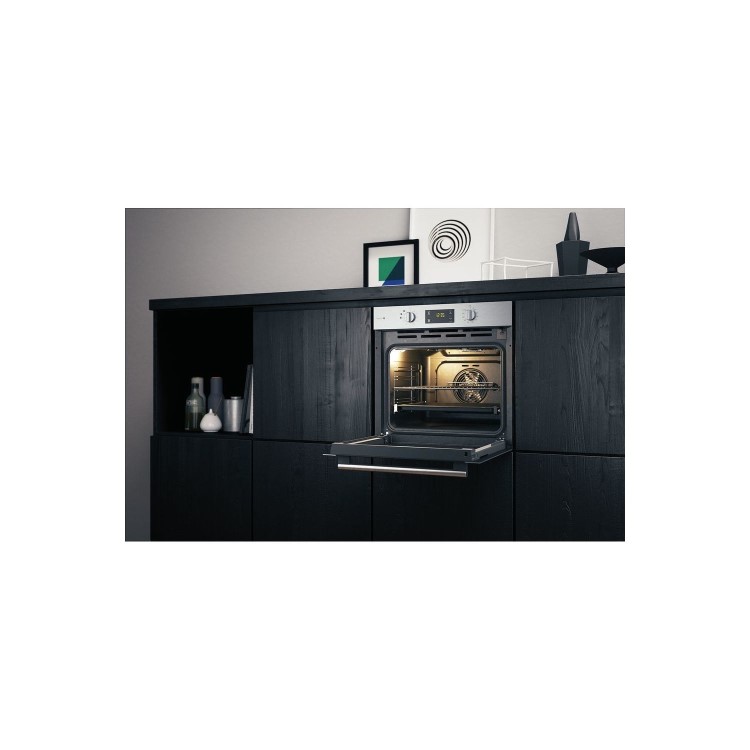 Hotpoint Gentle Steam Electric Single Oven - Stainless Steel