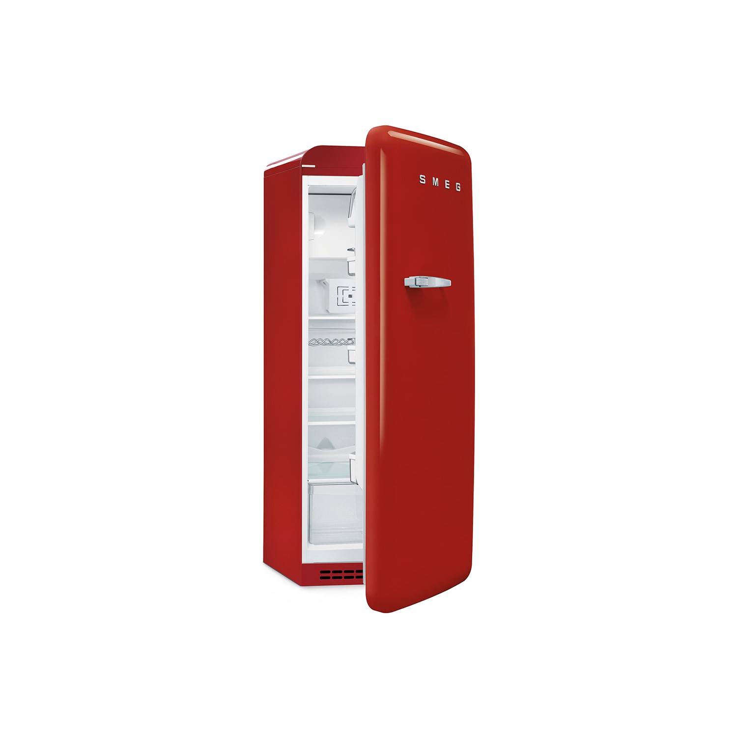 Smeg FAB28QR Retro Style Fridge with Ice Box - Right Hand Hinge ...