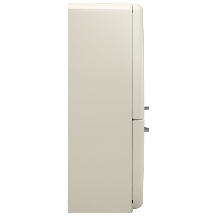 Refurbished Smeg FAB32RCR5UK Freestanding 331 Litre 50's Style 60/40 Frost Free Fridge Freezer Cream