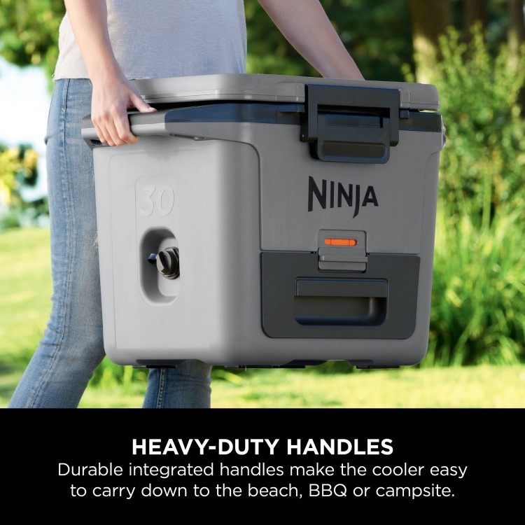 Ninja FrostVault 30QT/28L Hard Cool Box - Slate Grey