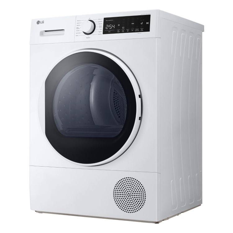 LG  8kg Heat Pump Tumble Dryer - White