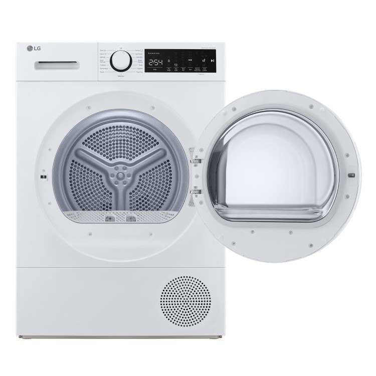 LG  8kg Heat Pump Tumble Dryer - White