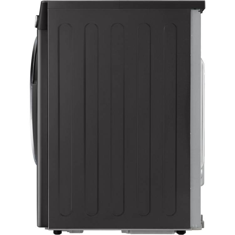 LG EcoHybrid 9kg Freestanding Heat Pump Tumble Dryer - Black Steel